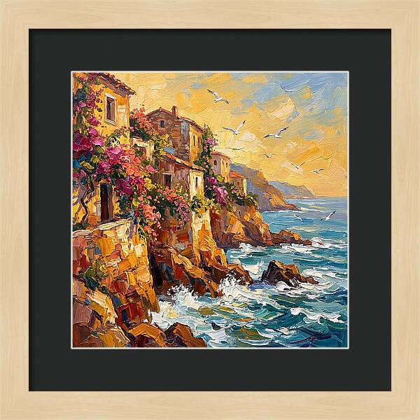Rocky Mediterranean Coastline