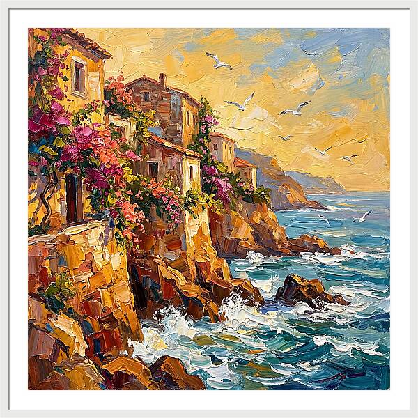Rocky Mediterranean Coastline