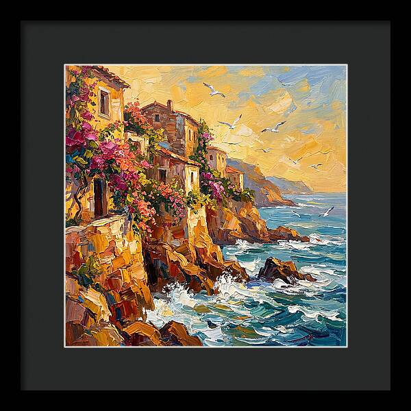 Rocky Mediterranean Coastline