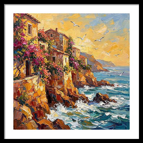 Rocky Mediterranean Coastline