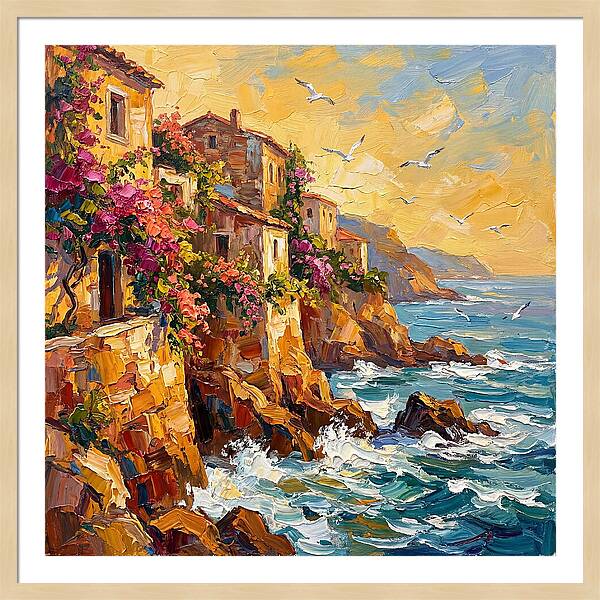 Rocky Mediterranean Coastline
