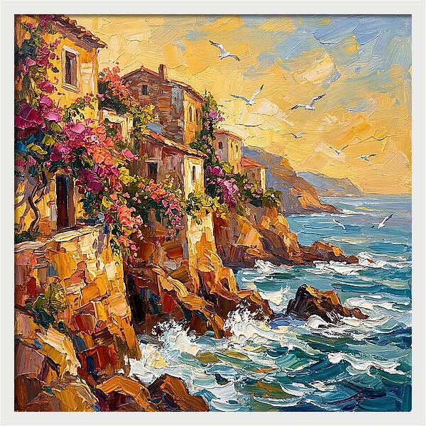 Rocky Mediterranean Coastline