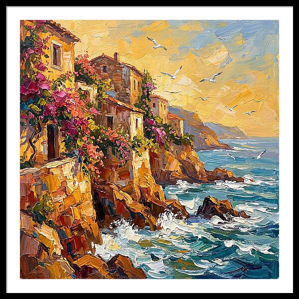 Rocky Mediterranean Coastline