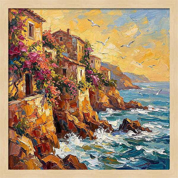 Rocky Mediterranean Coastline