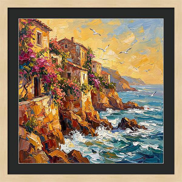 Rocky Mediterranean Coastline