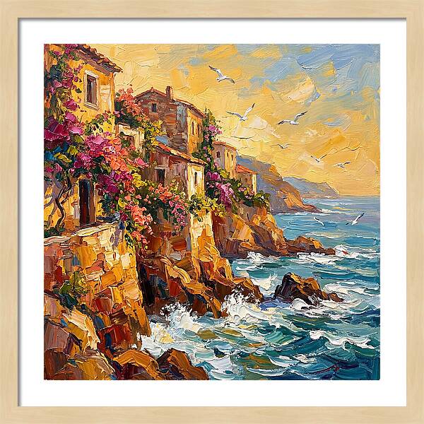 Rocky Mediterranean Coastline