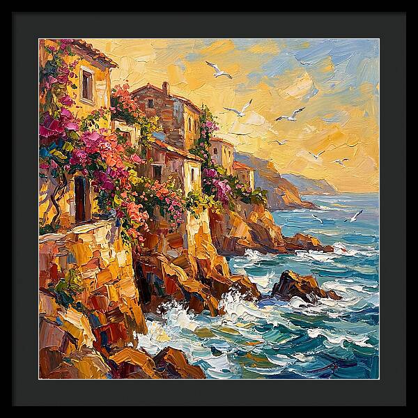 Rocky Mediterranean Coastline