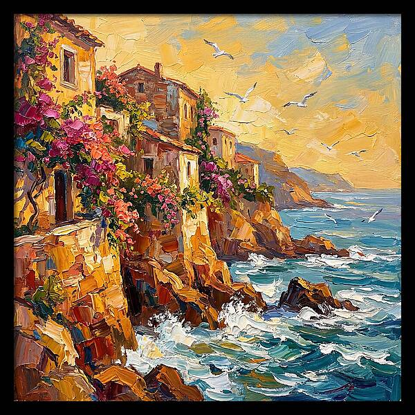Rocky Mediterranean Coastline