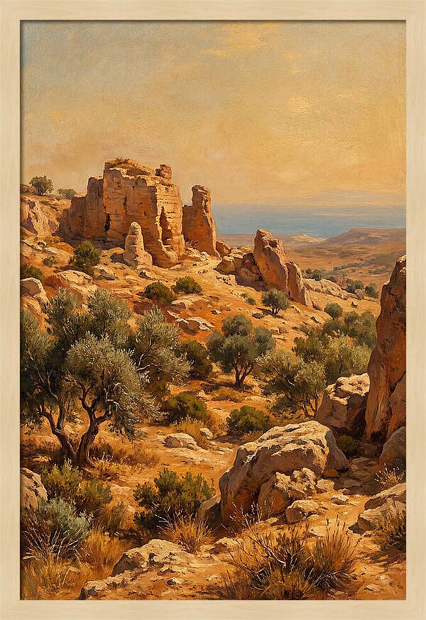 Rocky Mediterranean Landscape