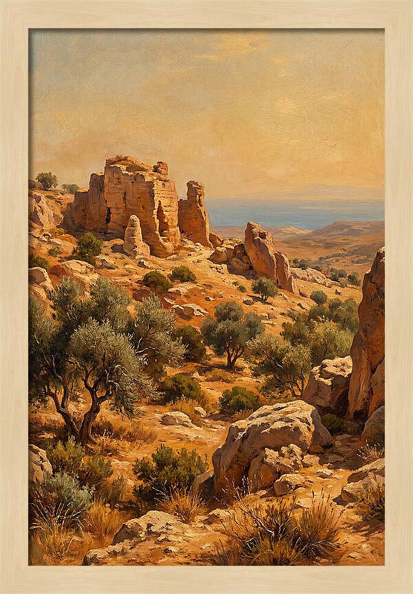 Rocky Mediterranean Landscape