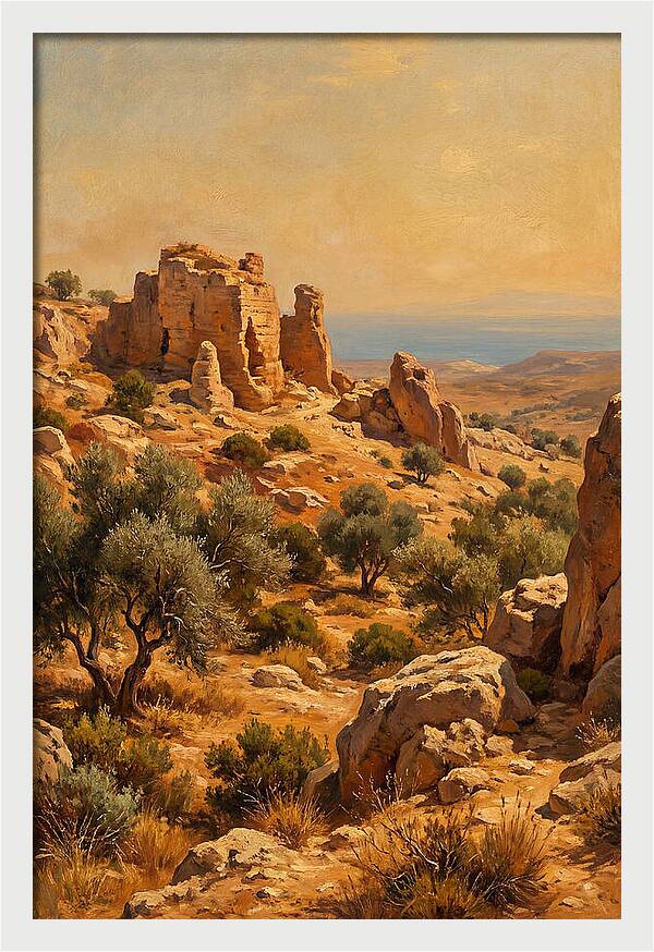 Rocky Mediterranean Landscape
