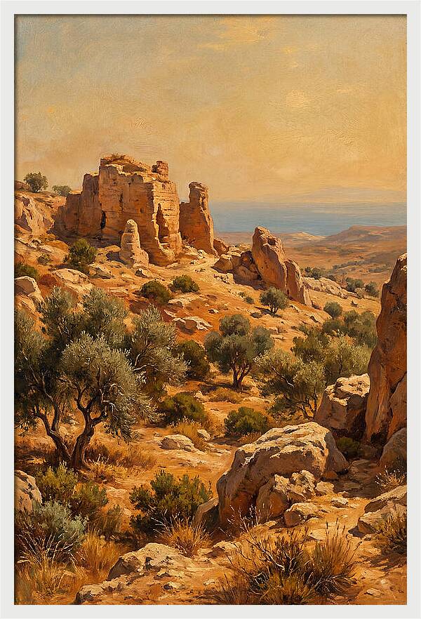 Rocky Mediterranean Landscape
