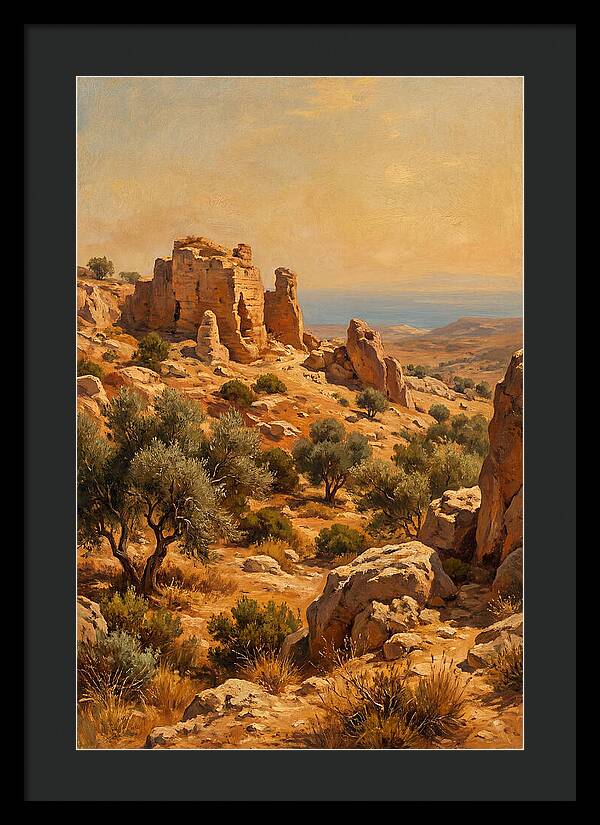 Rocky Mediterranean Landscape