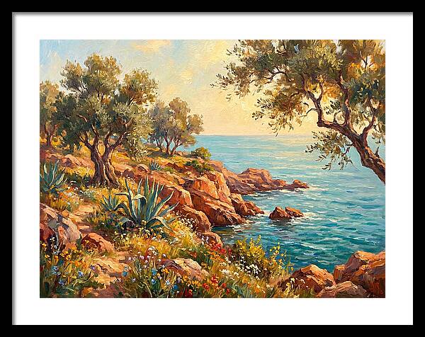 Rocky Mediterranean Shoreline