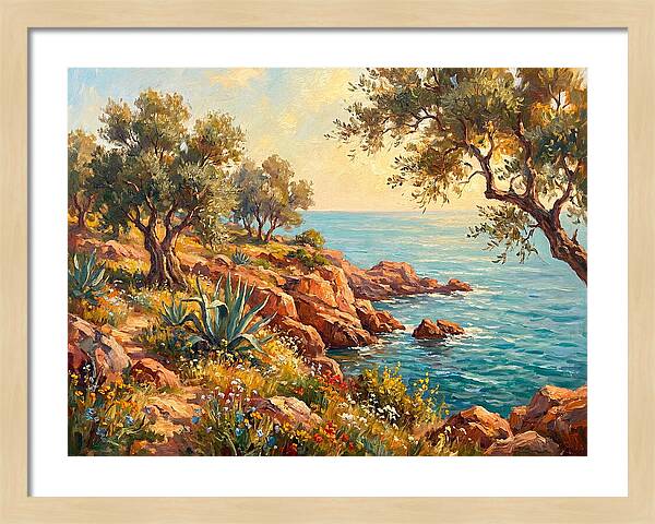 Rocky Mediterranean Shoreline