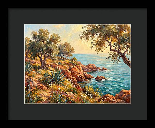 Rocky Mediterranean Shoreline