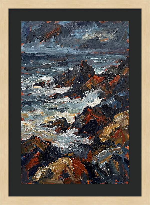 Rocky Shore Serenity