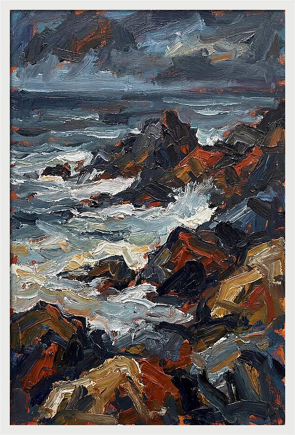 Rocky Shore Serenity