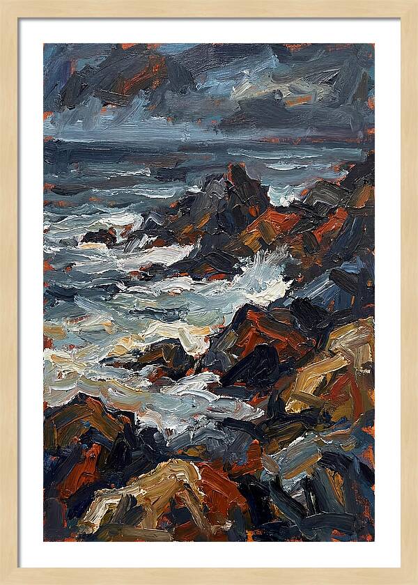 Rocky Shore Serenity