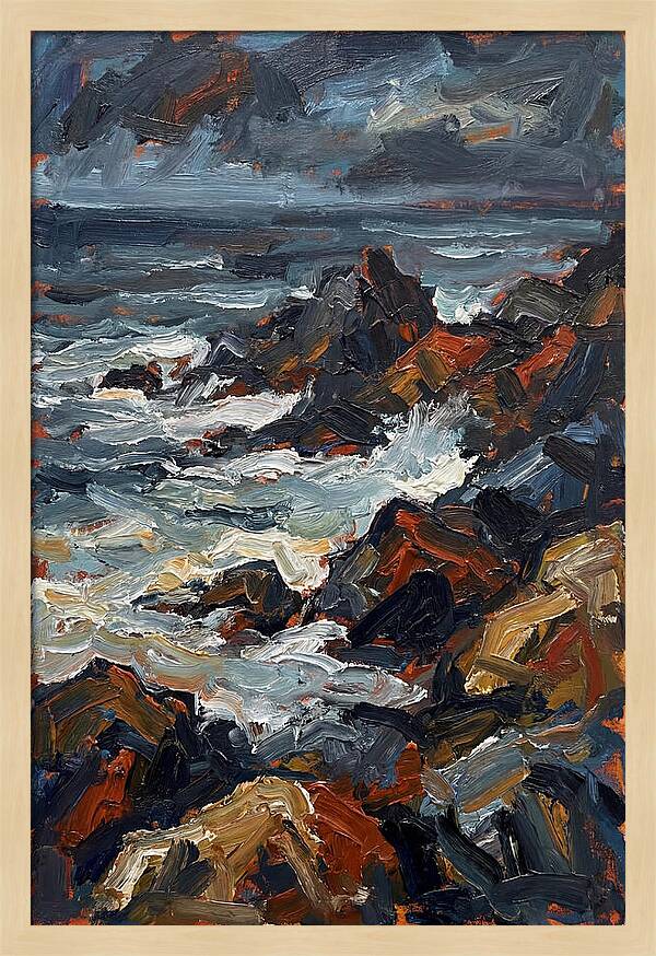 Rocky Shore Serenity