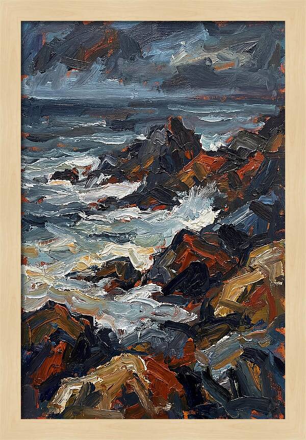 Rocky Shore Serenity