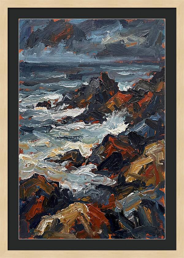 Rocky Shore Serenity