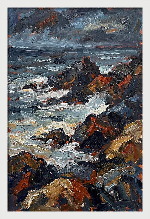 Rocky Shore Serenity