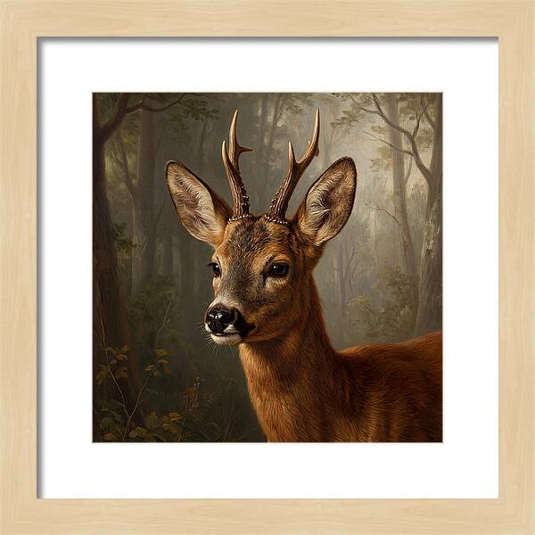 Roe Deer In A Forest