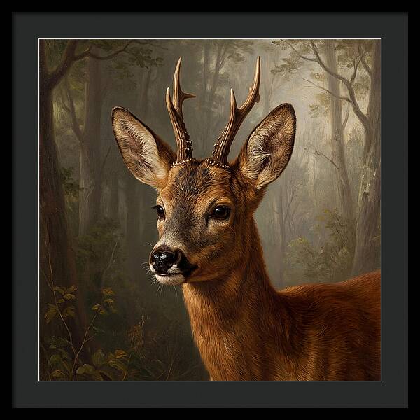 Roe Deer In A Forest