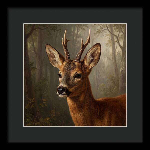 Roe Deer In A Forest