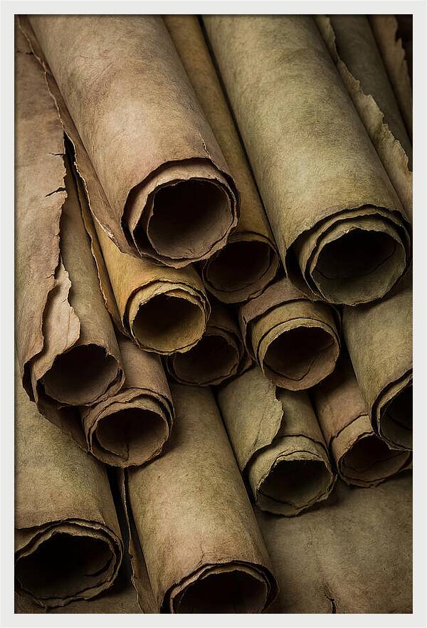 Rolled Vintage Maps Collection