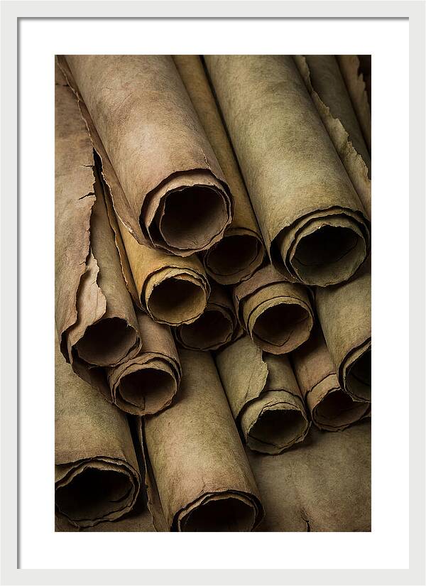 Rolled Vintage Maps Collection