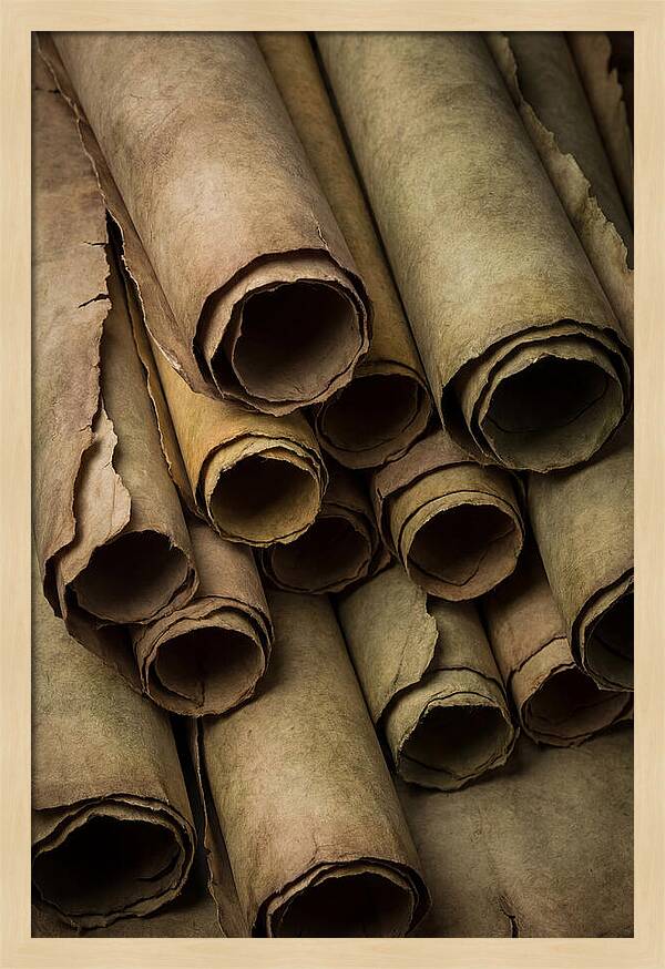 Rolled Vintage Maps Collection