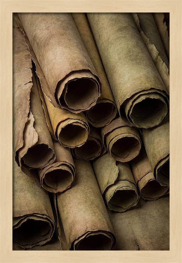 Rolled Vintage Maps Collection