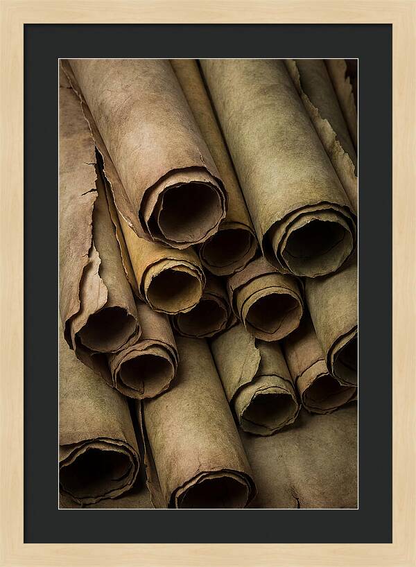 Rolled Vintage Maps Collection