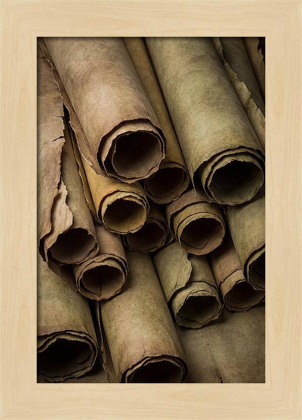 Rolled Vintage Maps Collection