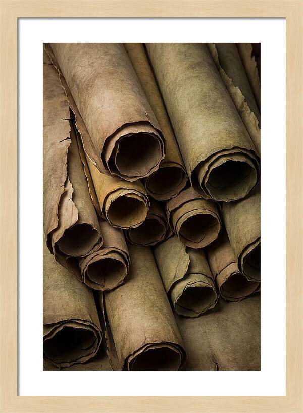 Rolled Vintage Maps Collection