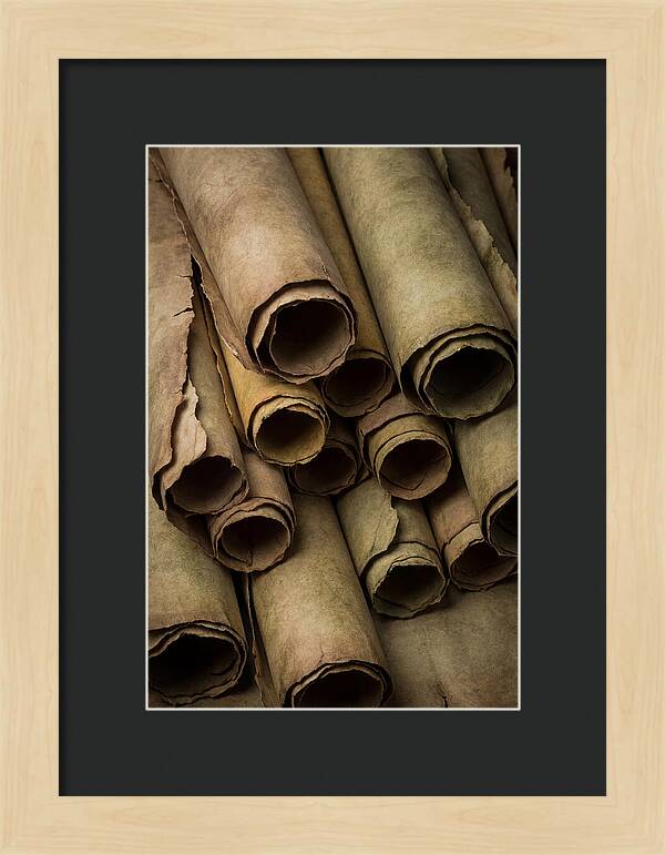 Rolled Vintage Maps Collection