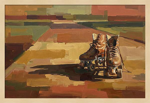 Roller Skates On The Path