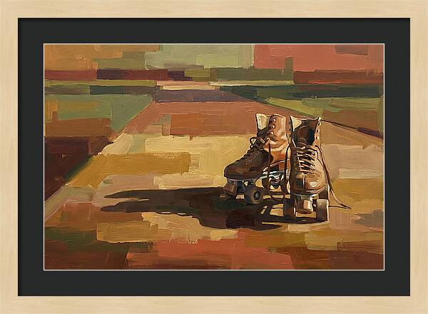 Roller Skates On The Path