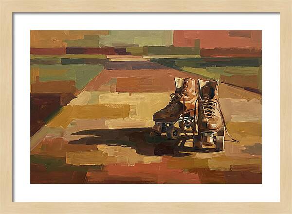 Roller Skates On The Path