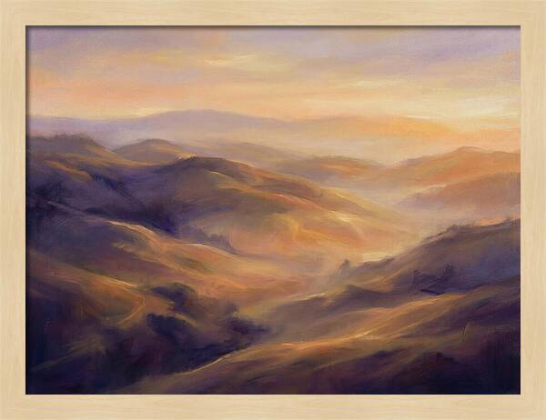 Rolling Hills At Dusk