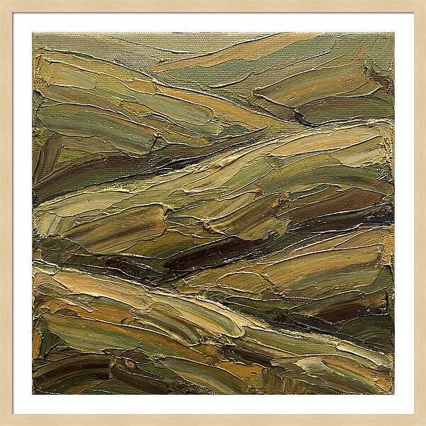 Rolling Hills In Earthy Tones