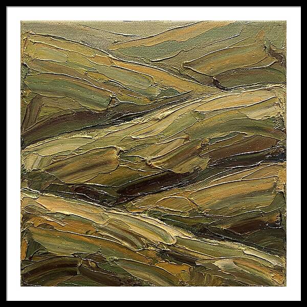 Rolling Hills In Earthy Tones