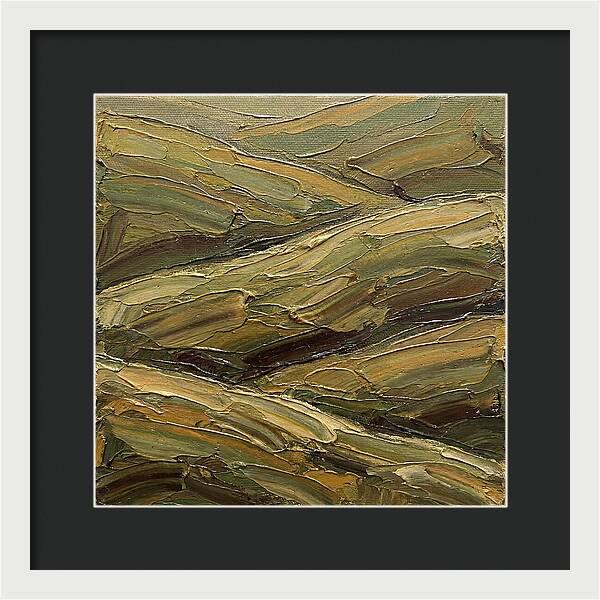 Rolling Hills In Earthy Tones