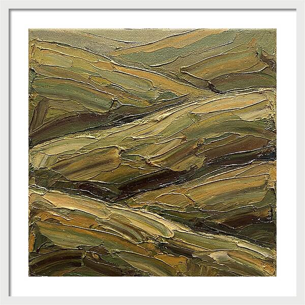 Rolling Hills In Earthy Tones