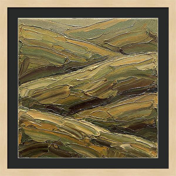 Rolling Hills In Earthy Tones