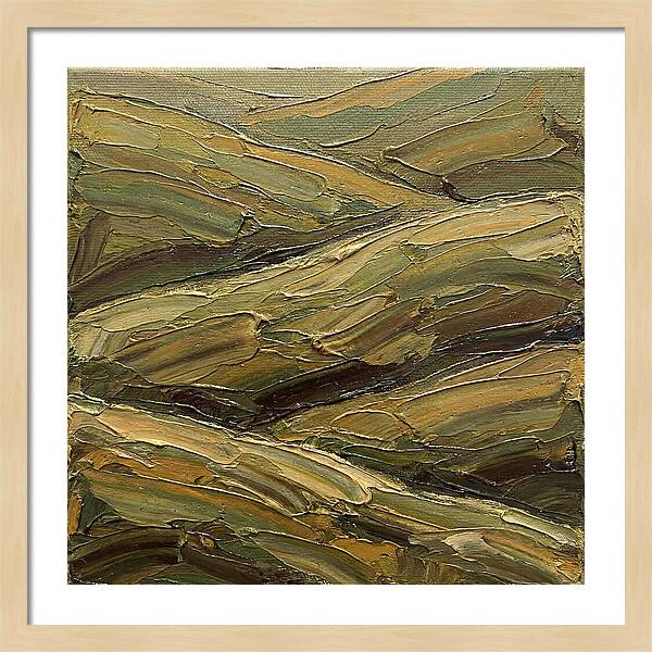 Rolling Hills In Earthy Tones