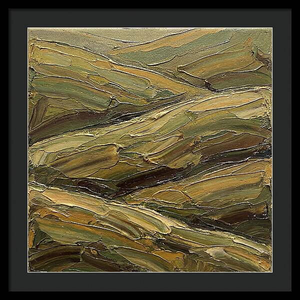 Rolling Hills In Earthy Tones