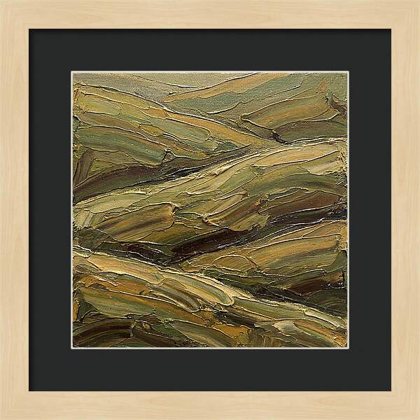 Rolling Hills In Earthy Tones